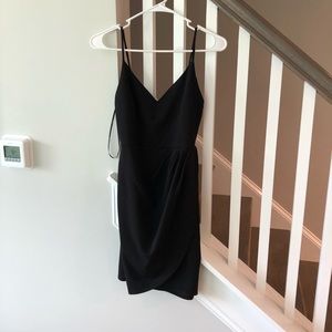 Lulus Forever Your Girl Black Bodycon dress